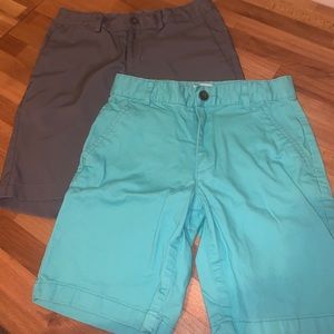 Two pairs of boys shorts